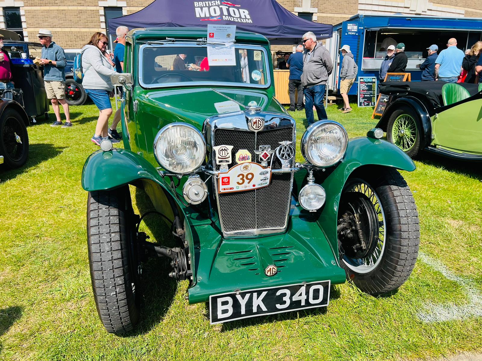 MG TB at Gaydon